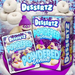 Dessertz Powdered Donuts Weed