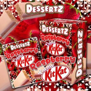Dessertz Raspberry creme Kitkat Weed