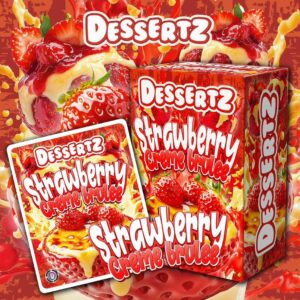 Dessertz Strawberry creme brulee Strain